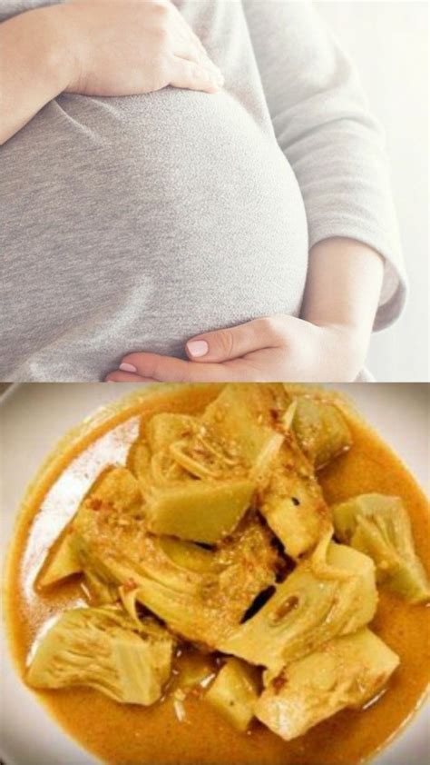 ibu hamil makan sayur nangka